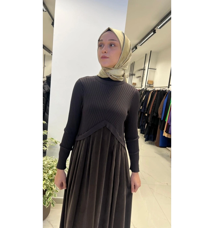 Triko Cupro Elbise T26Y-4001