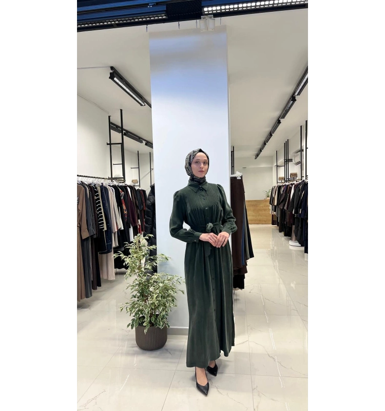 Nervür Detaylı Cupro Kap T26Y-8001