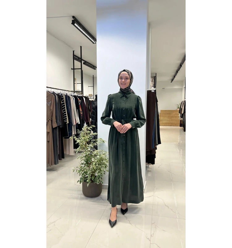 Nervür Detaylı Cupro Kap T26Y-8001