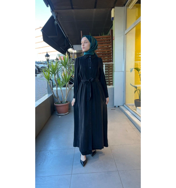 Nervür Detaylı Cupro Kap T26Y-8001