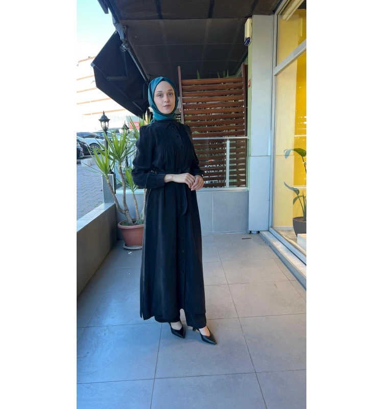 Nervür Detaylı Cupro Kap T26Y-8001