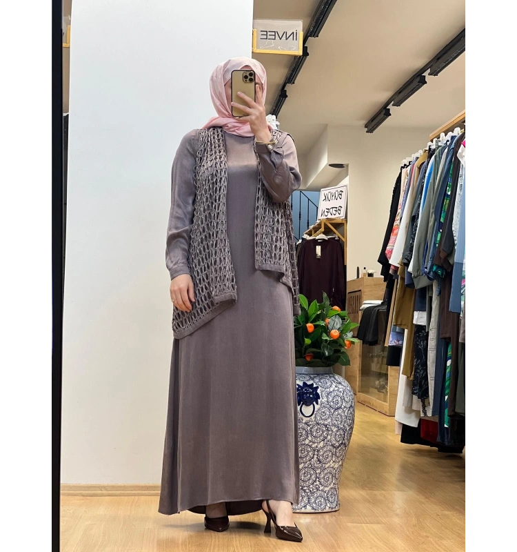 Almarwah Black Elbise 25Y-303834