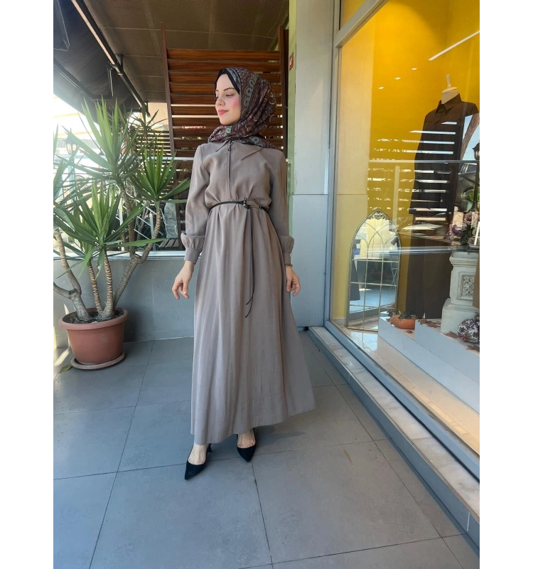 Almarwah Black Elbise T26K-303882