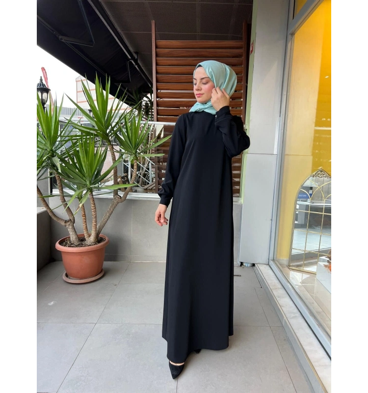 Almarwah Black Elbise T26K-90494