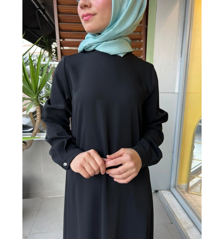 Almarwah Black Elbise T26K-90494