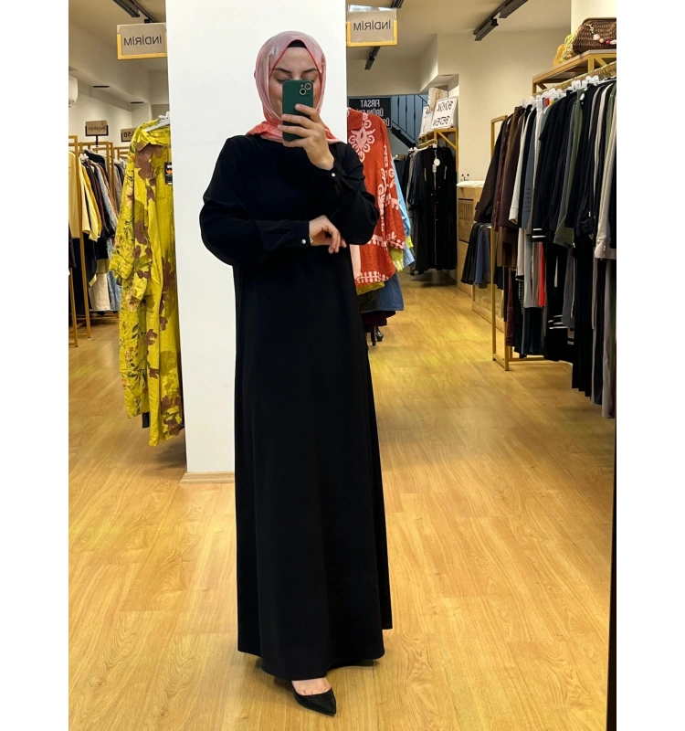 Almarwah Black Elbise T26K-90494