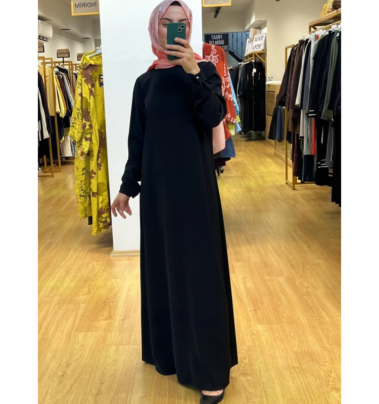 Almarwah Black Elbise T26K-90494