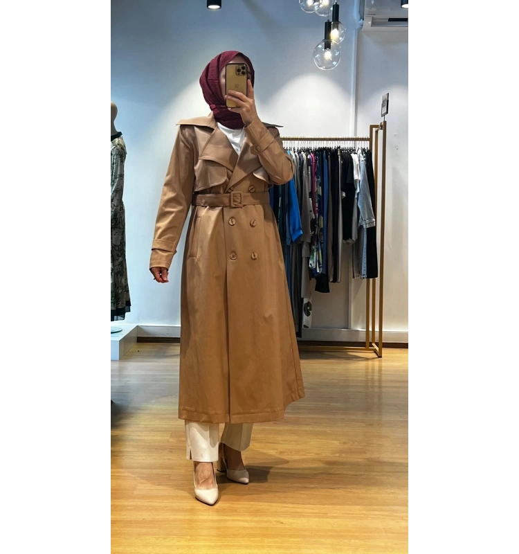 Almarwah Black Trençkot 404821