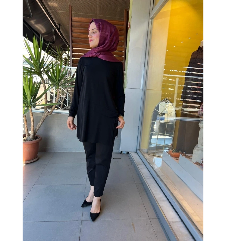 Almarwah Black Tunik T26K-102230