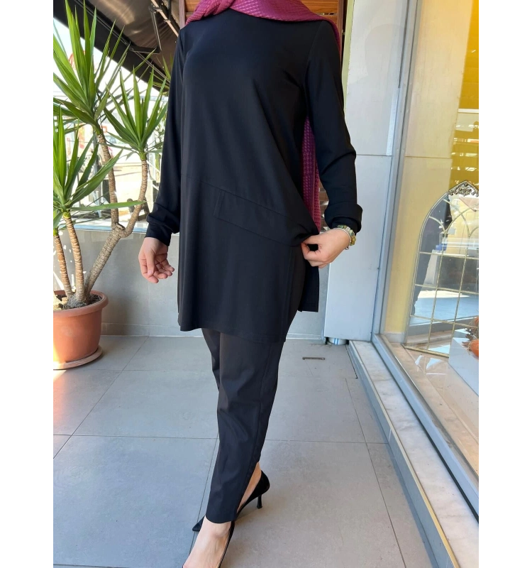 Almarwah Black Tunik T26K-102230