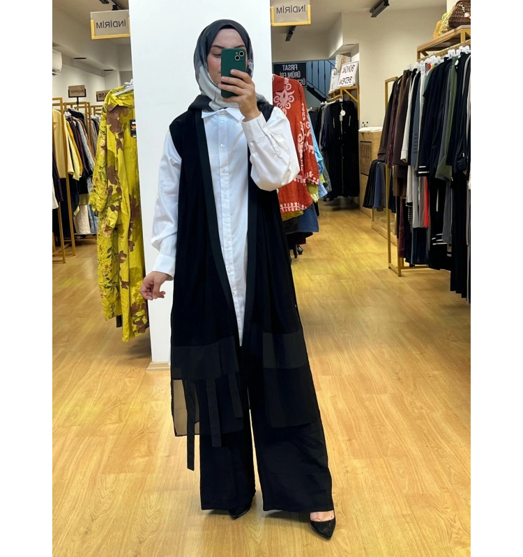 Almarwah Black Yelek T26K-404953