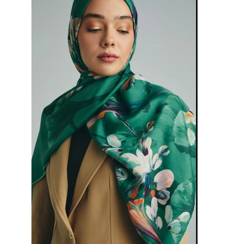 Gem Pamuk İpek Şal 70x190cm