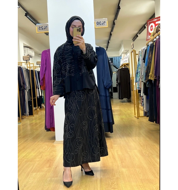 Ghisa Boncuklu Etek Takım 25Y-4670