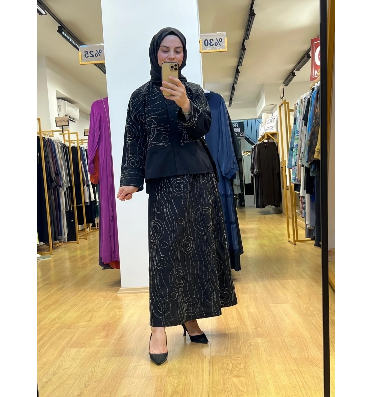 Ghisa Boncuklu Etek Takım 25Y-4670