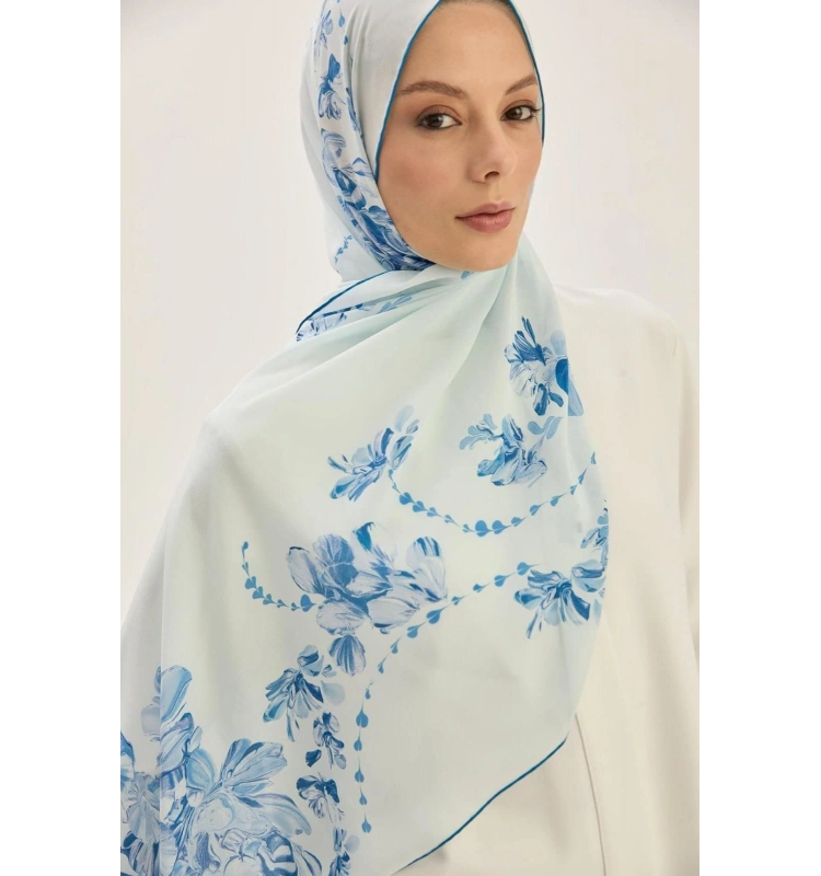 Helya Krep İpek Şal 70x190cm