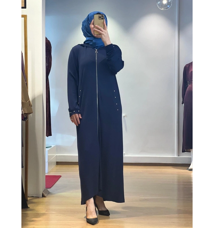 İnvee Taş Detaylı Penye Kap 6953