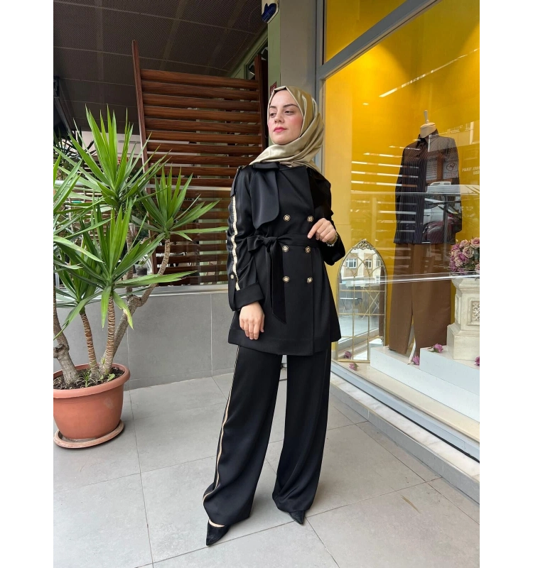 Jamıla Sarah Çizgi Takım FW26-9224