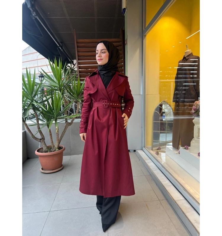 Jamıla Sarah Karmen Trenç FW26-4203