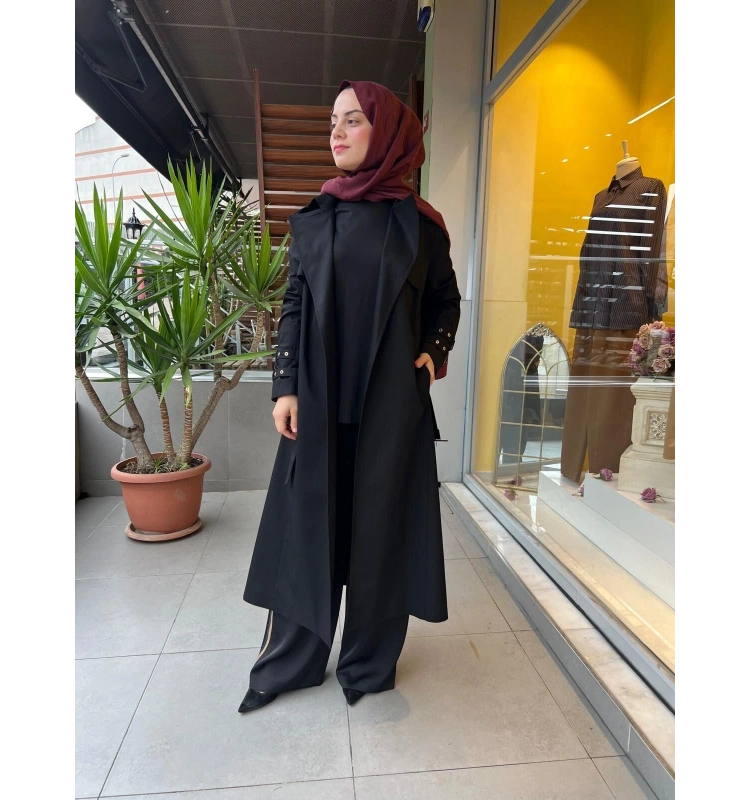 Jamıla Sarah Karmen Trenç FW26-4203