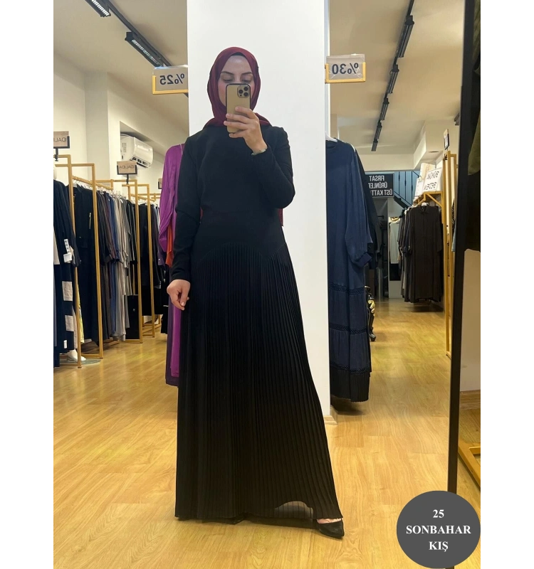 Jamıla Sarah Meva Elbise FW25-3009