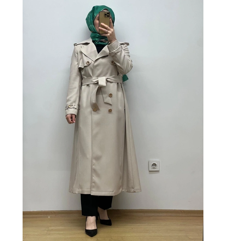 Jamıla Sarah New Diva Trenç SS25-4026