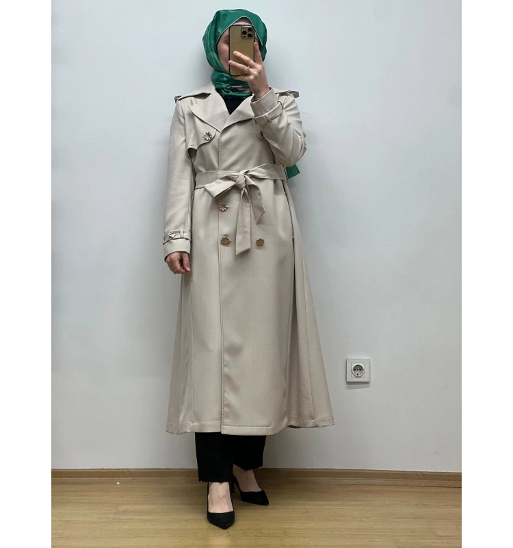 Jamıla Sarah New Diva Trenç SS25-4026