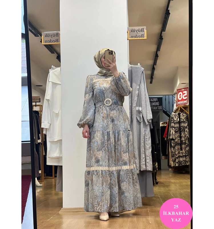 Jamıla Sarah Resan Elbise SS25-3071