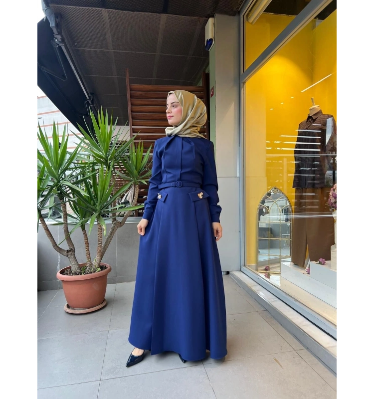 Jamıla Sarah Tohum Elbise FW26-3240