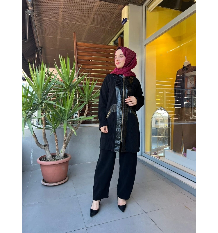 Mascara Önü Fermuarlı Ceket 56MK1115