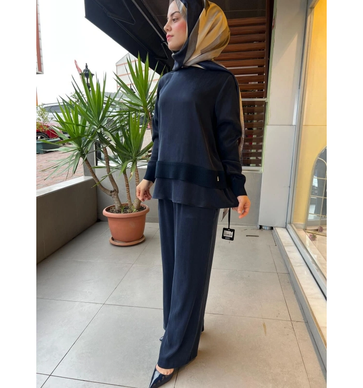 MissDalida Bol Paça Cupro Pantolon T26K-7002