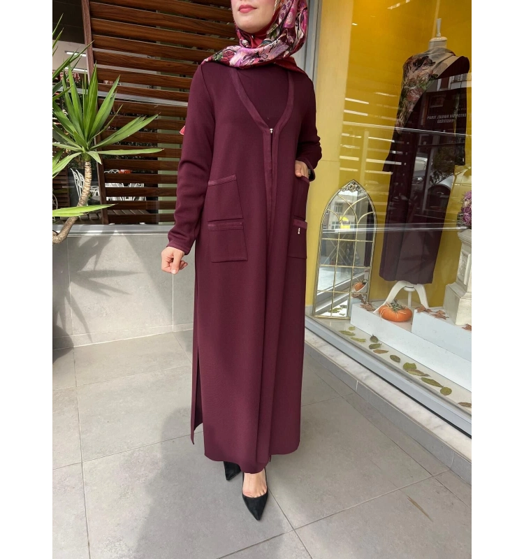 MissDalida Dört Cepli Triko Hırka T25PF-9008