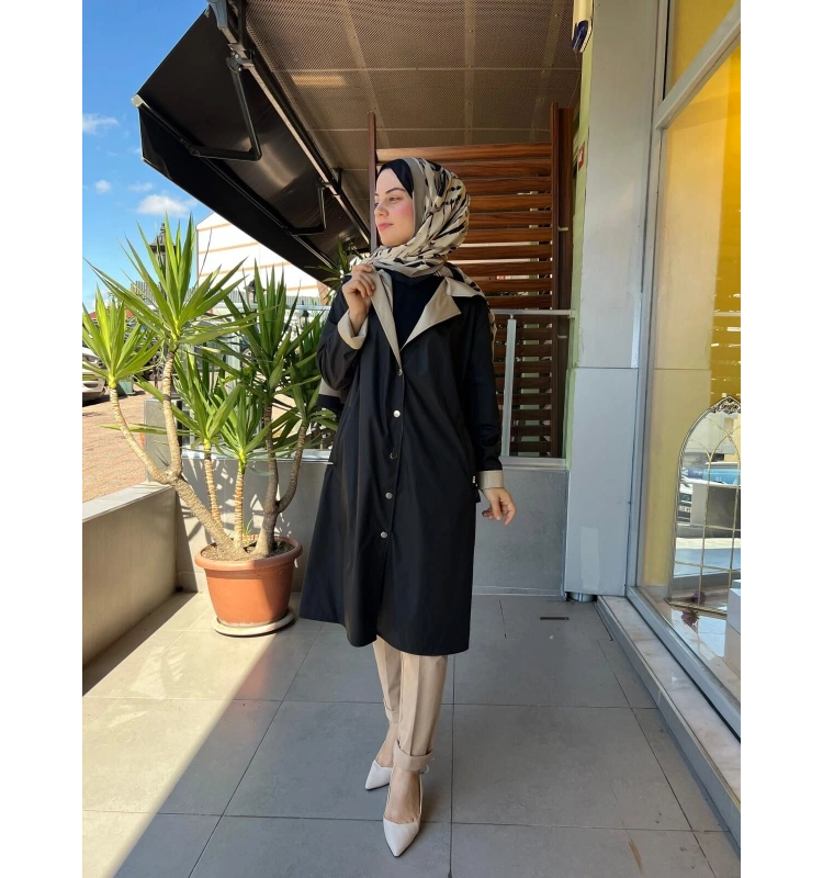 MissDalida Hafif Yumoş Mont T25PF-8012