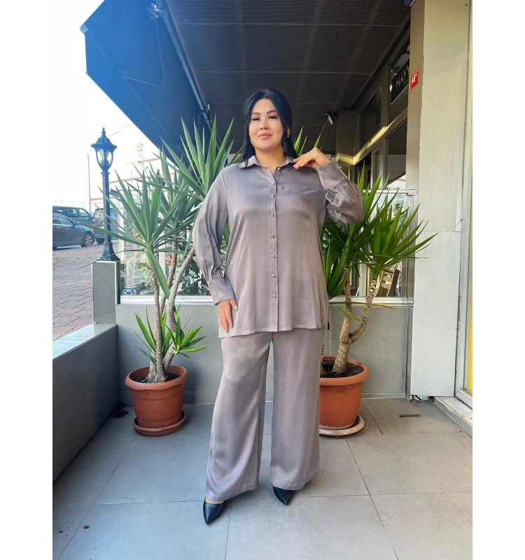 MissDalida Hakim Yaka Kupro Gömlek T25K-3001