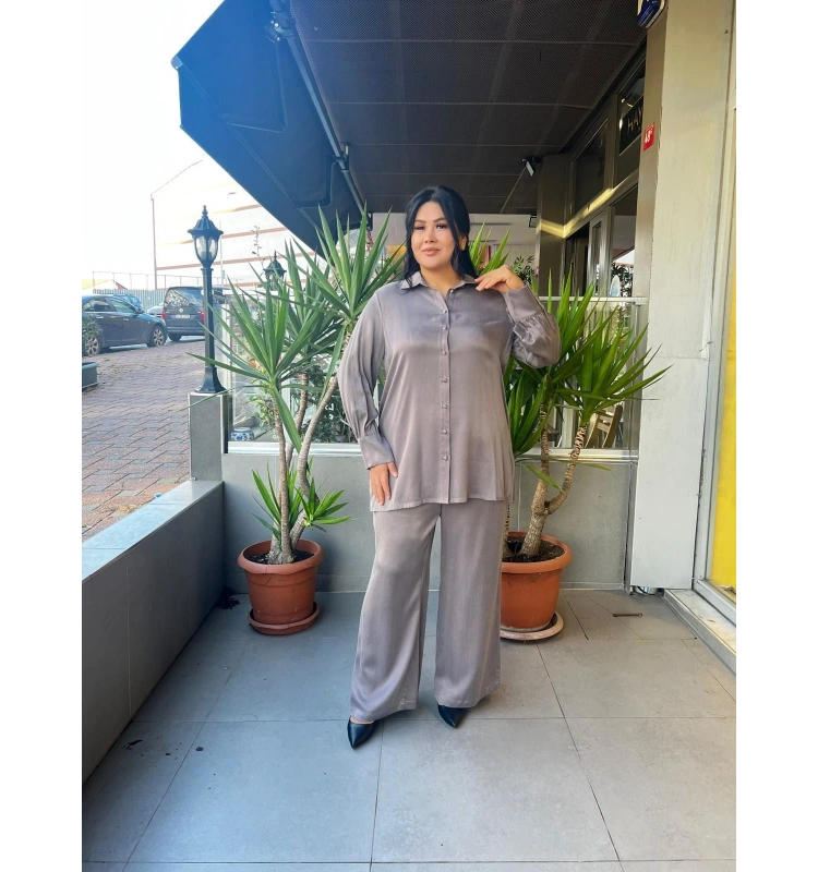 MissDalida Hakim Yaka Kupro Gömlek T25K-3001