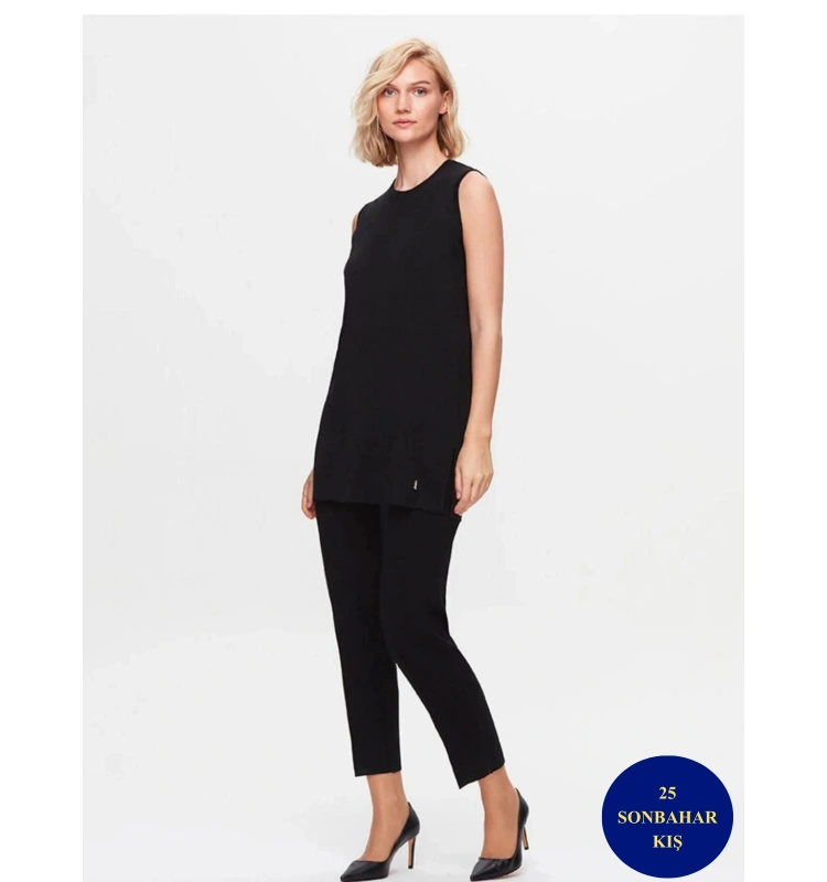 MissDalida Kolsuz Basic Triko Tunik T25K-6000