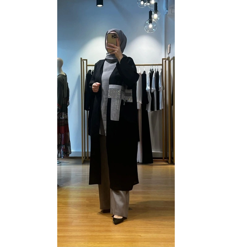 MissDalida Kolsuz Keten Tunik T24Y-6008