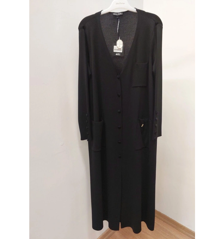 MissDalida Üç Cepli Temiz Kesim Uzun Hırka 25Y-9026