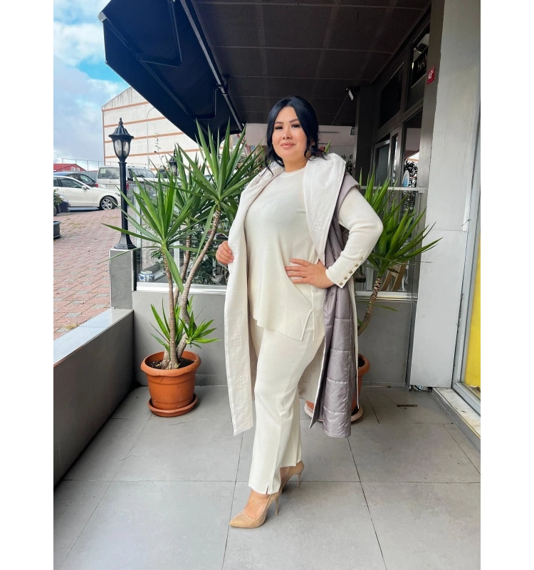 MissDalida Uzun Kollu Basic Triko Tunik T25K-6001-1