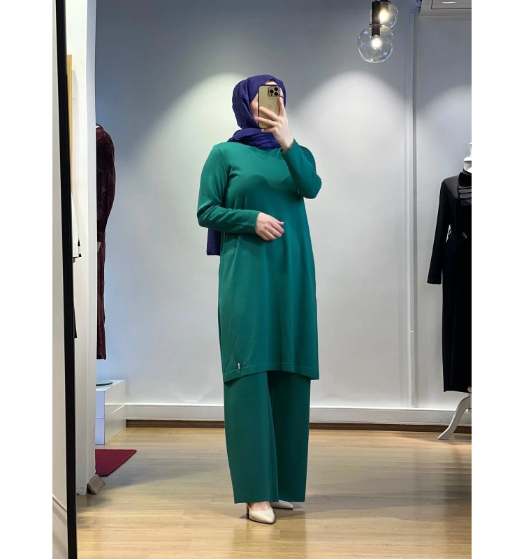 MissDalida V Yaka Uzun Triko Tunik T24K-6031