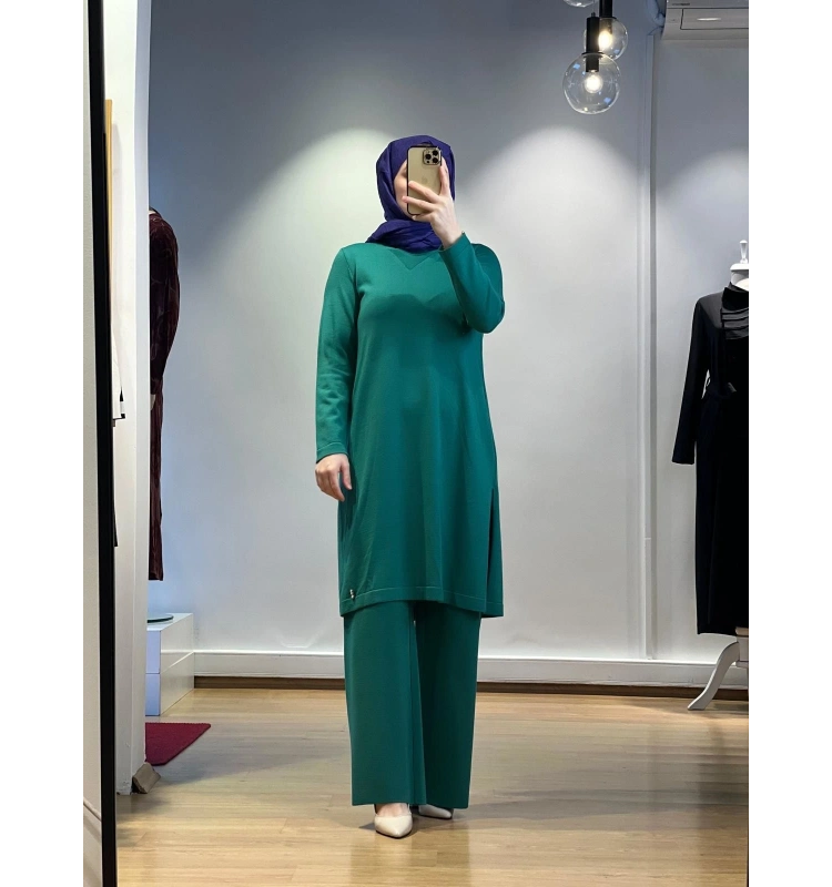 MissDalida V Yaka Uzun Triko Tunik T24K-6031