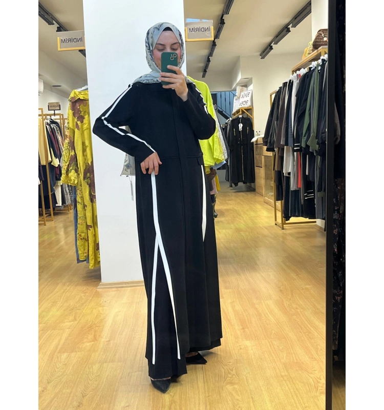 MissDalida Yırtmaç Detaylı Uzun Triko Hırka T25PF-9010