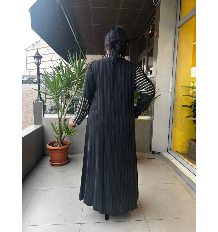 MissWhence Cupro Elbise 25Y-2985