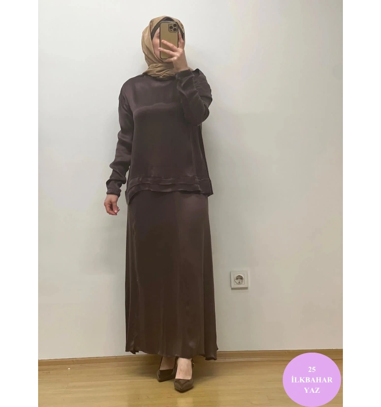 MissWhence Cupro Etekli Takım 25Y-37008