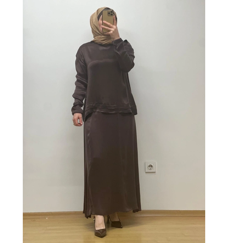 MissWhence Cupro Etekli Takım 25Y-37008