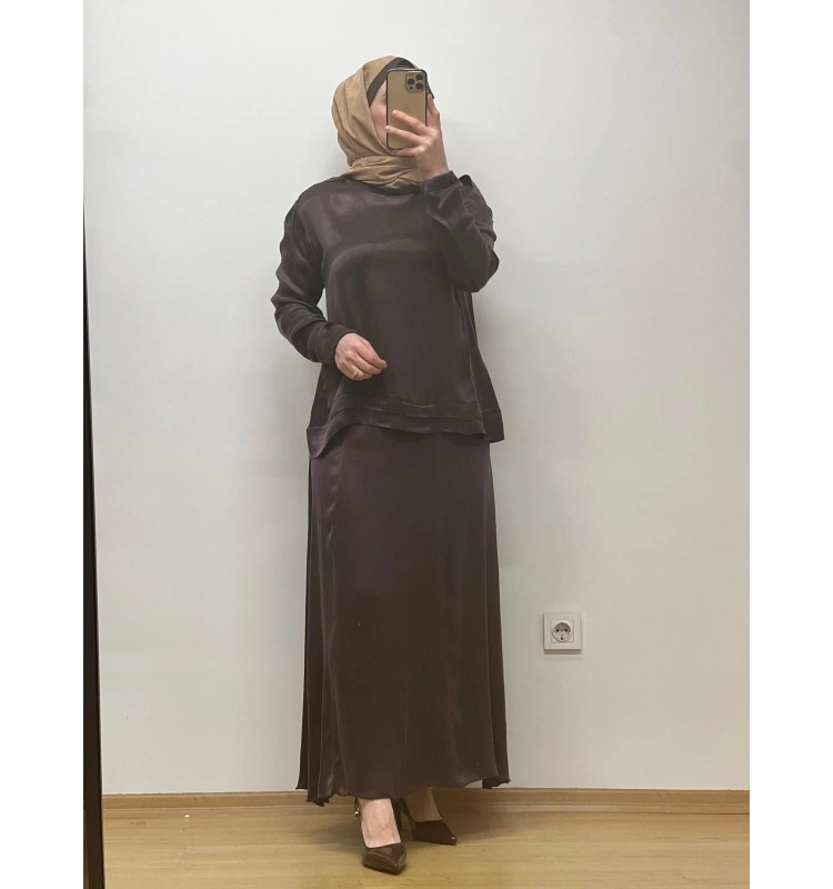 MissWhence Cupro Etekli Takım 25Y-37008