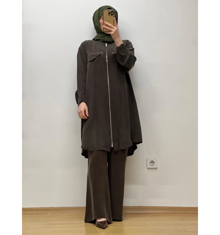 MissWhence Cupro Pantolon 25Y-37110