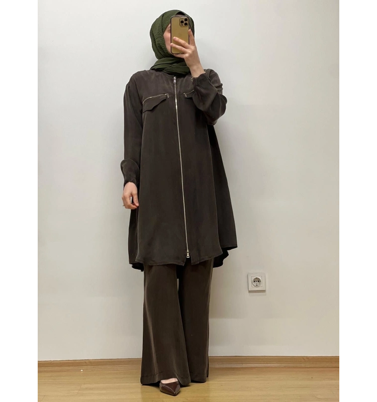 MissWhence Cupro Pantolon 25Y-37110