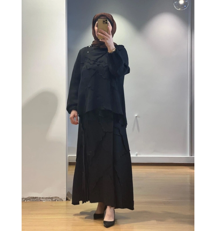 MissWhence Etek Takım Cupro/Keten 25Y-37305