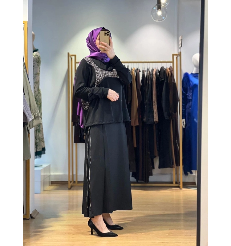 MissWhence Fermuar Detaylı Etek 25K-36904