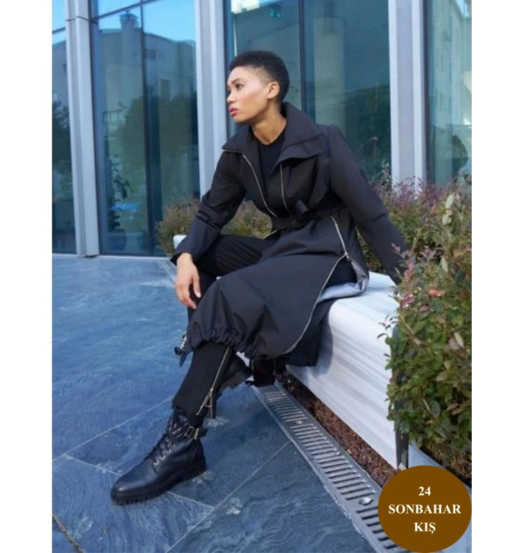 MissWhence Fermuar Detaylı Pantolon 34101